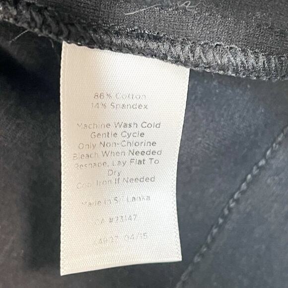 Talbots Lightweight Knit Suit Jacket Coat Black Cream Grey - Picture 11 of 11